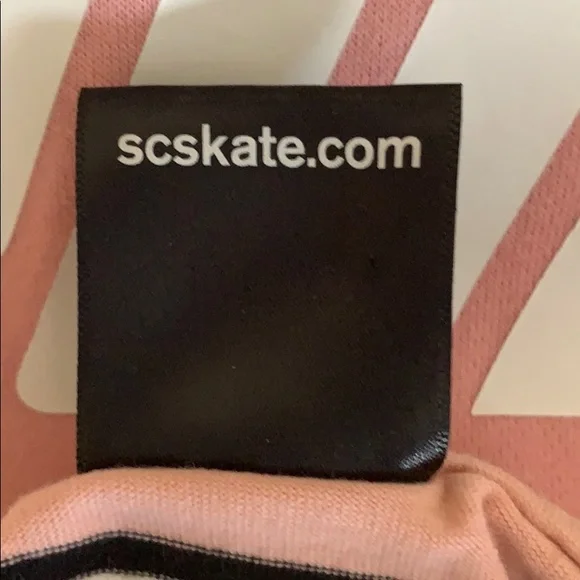 Santa Cruz Skateboards Black and Pink Striped Long Sleeve Tee - Picture 7 of 8